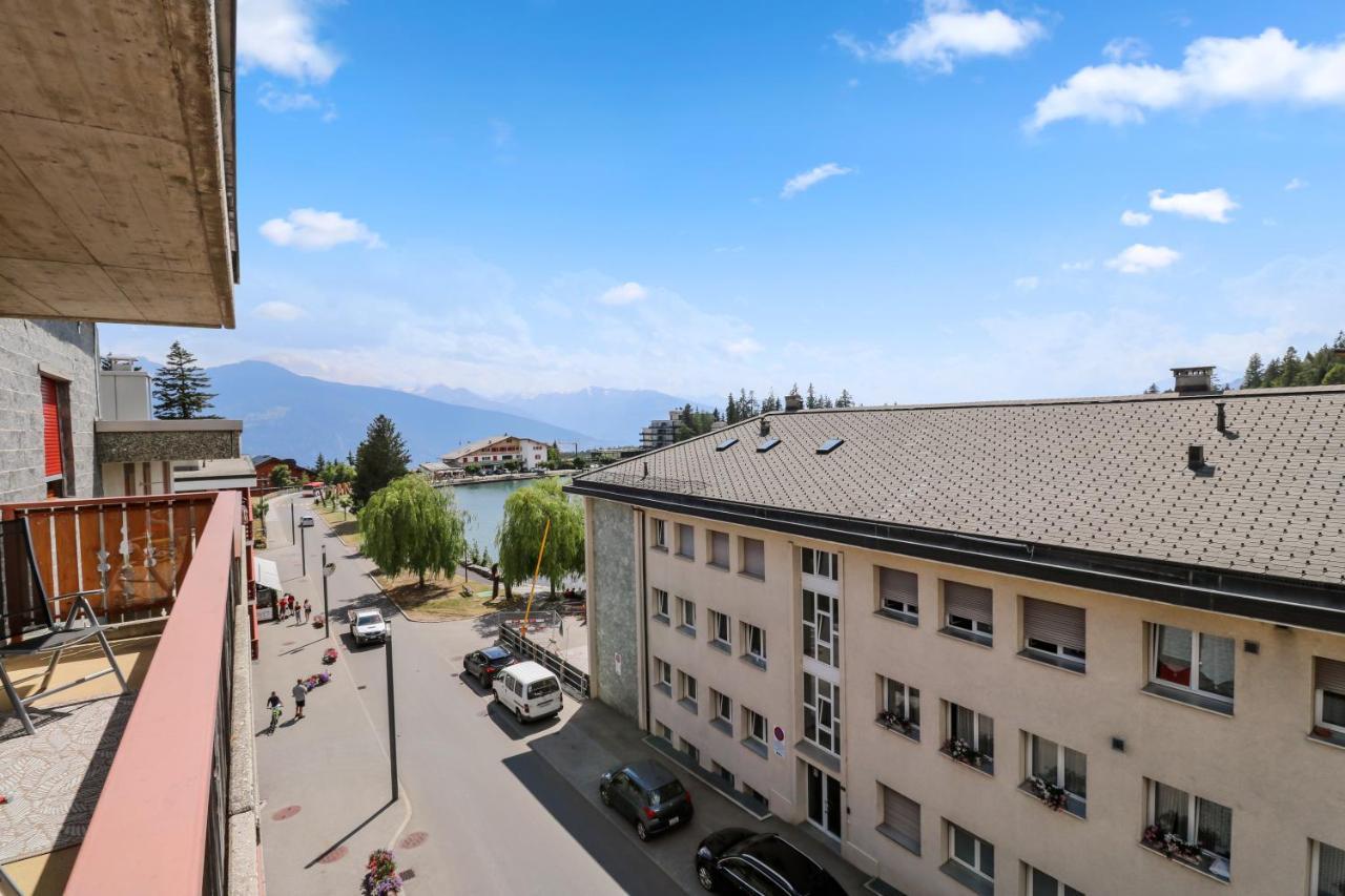 Logement Chaleureux Au Coeur De La Station Crans-Montana Exteriör bild