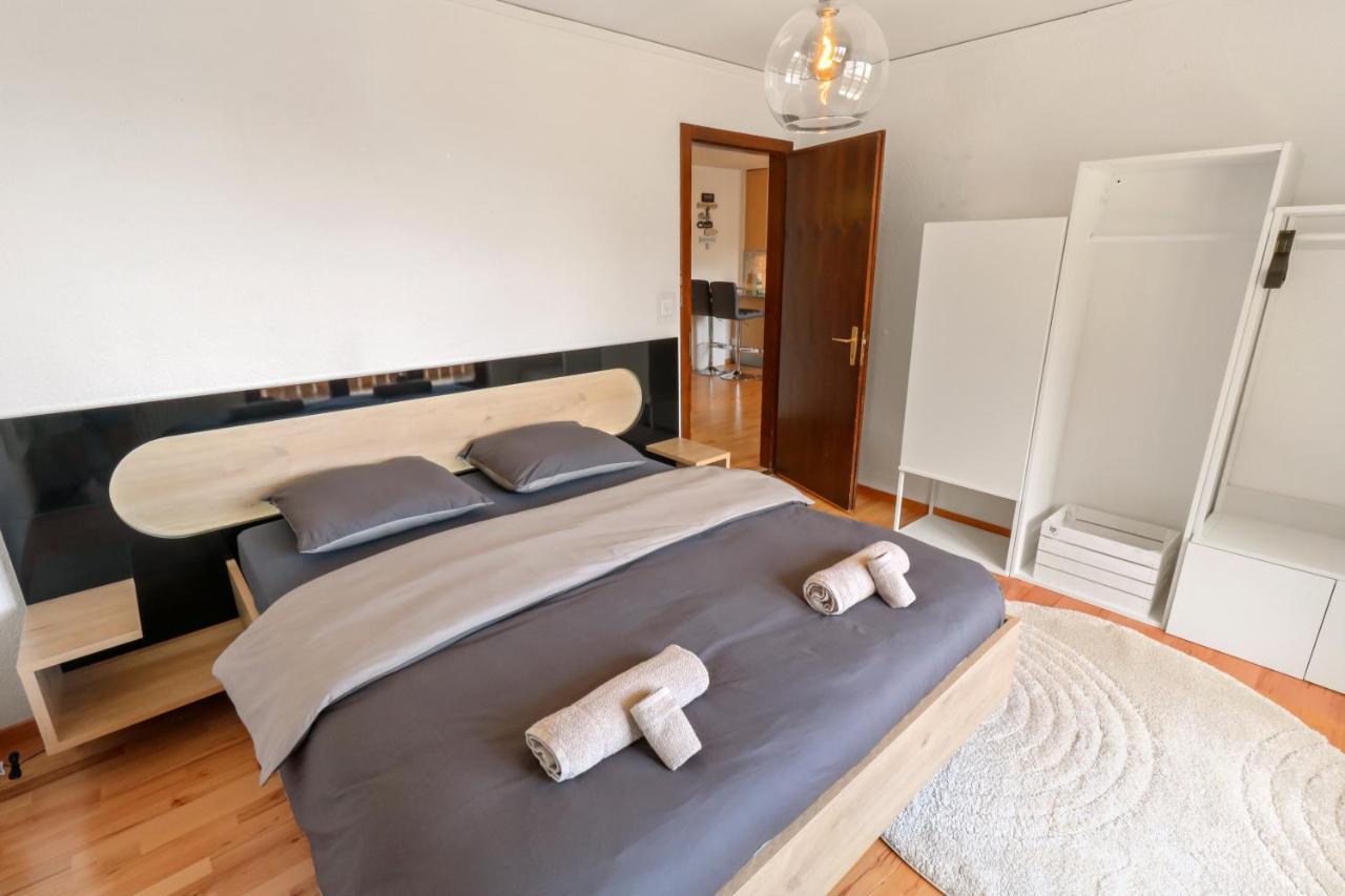 Logement Chaleureux Au Coeur De La Station Crans-Montana Exteriör bild