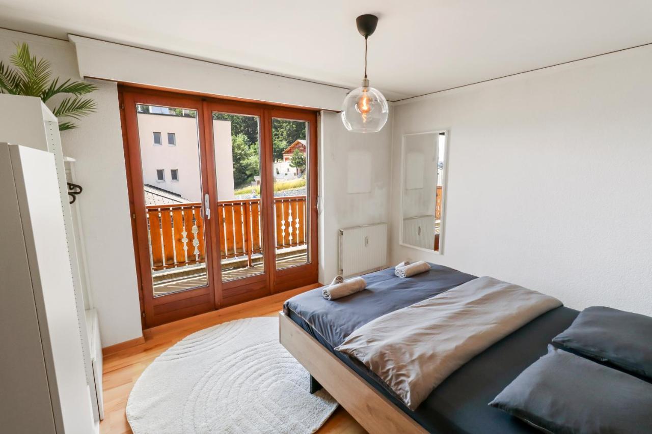 Logement Chaleureux Au Coeur De La Station Crans-Montana Exteriör bild